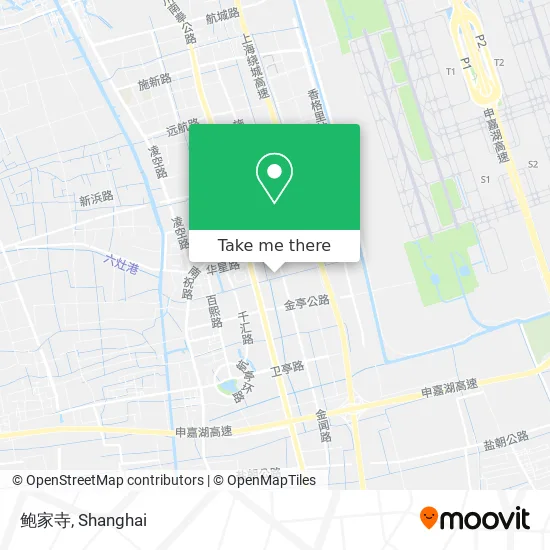 鲍家寺 map