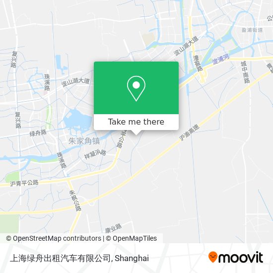 上海绿舟出租汽车有限公司 map