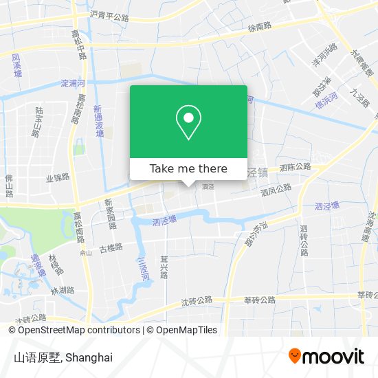 山语原墅 map