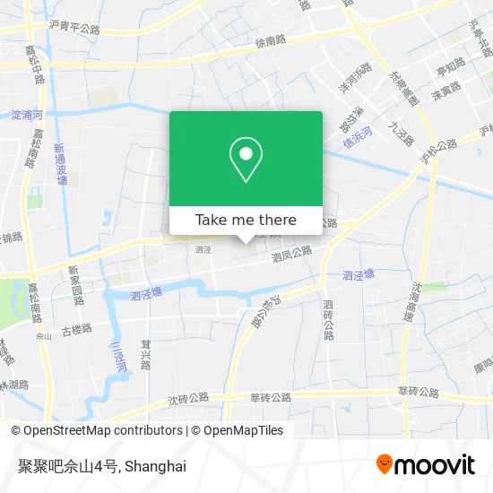 聚聚吧佘山4号 map
