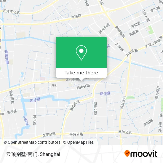 云顶别墅-南门 map