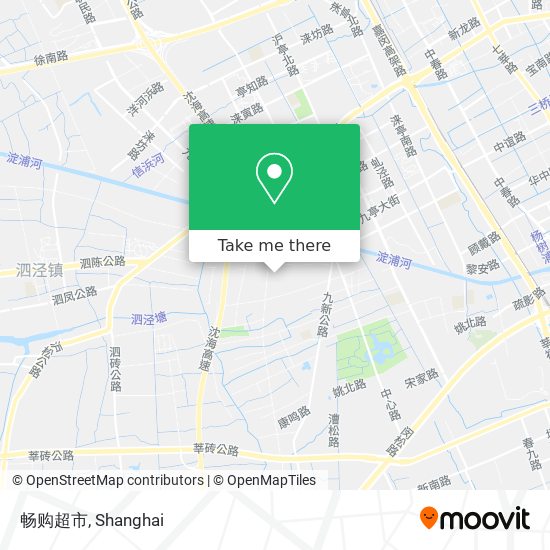 畅购超市 map