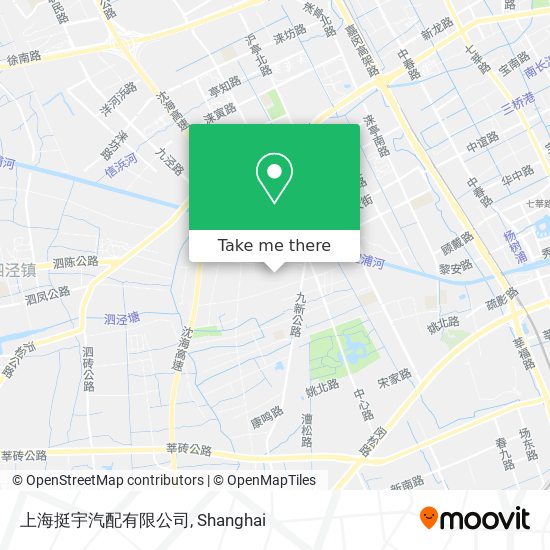 上海挺宇汽配有限公司 map