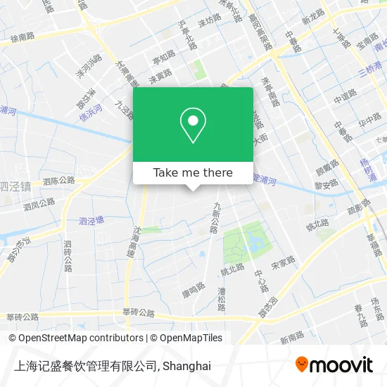上海记盛餐饮管理有限公司 map