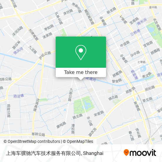 上海车骥驰汽车技术服务有限公司 map