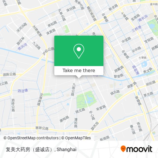 复美大药房（盛诚店） map