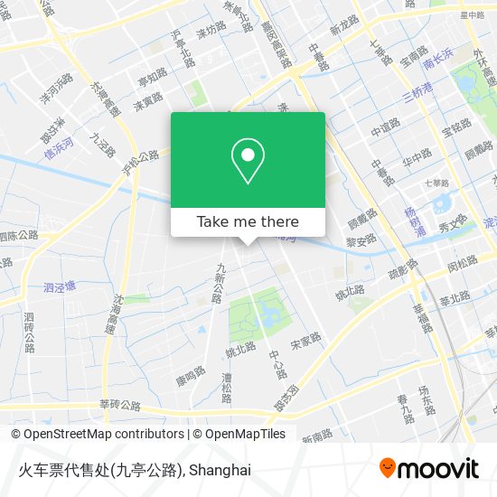 火车票代售处(九亭公路) map