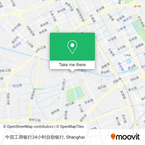 中国工商银行24小时自助银行 map