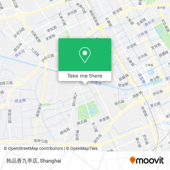 韩品香九亭店 map