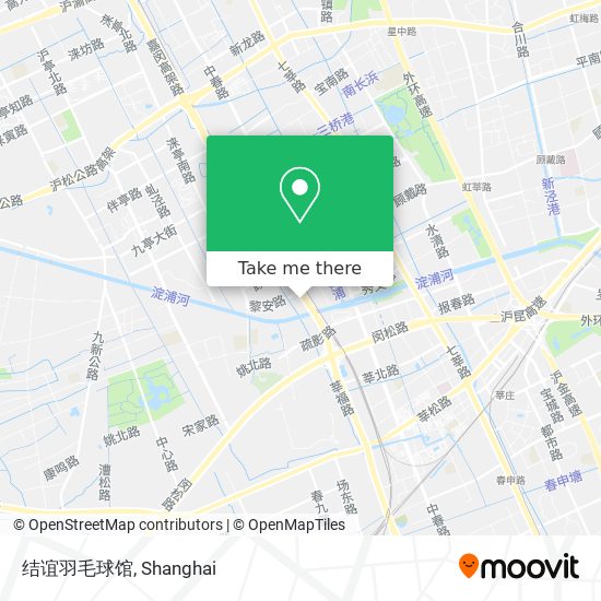 结谊羽毛球馆 map