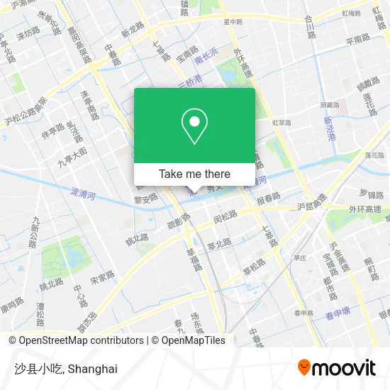 沙县小吃 map