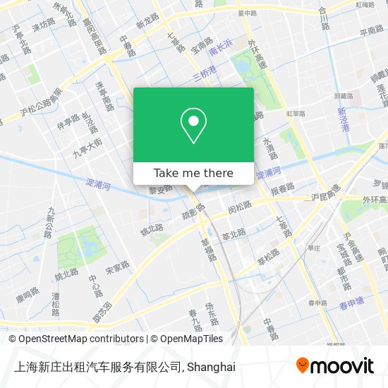 上海新庄出租汽车服务有限公司 map