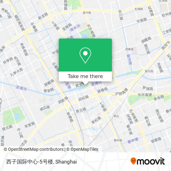 西子国际中心-5号楼 map