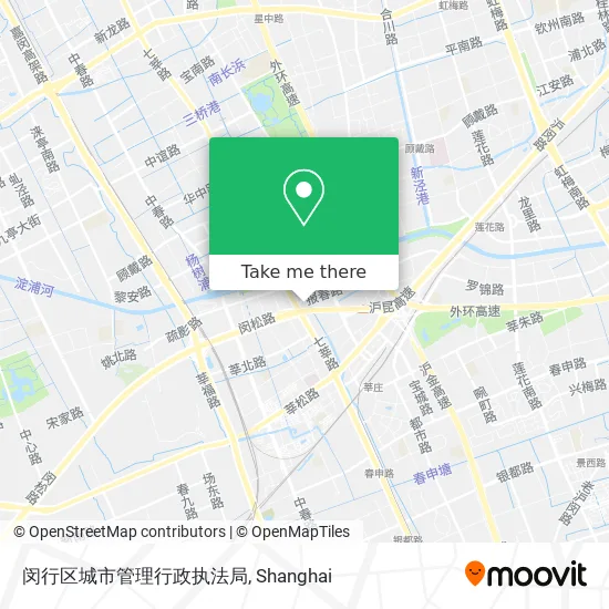 闵行区城市管理行政执法局 map