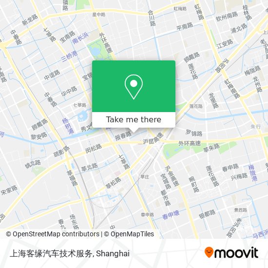 上海客缘汽车技术服务 map