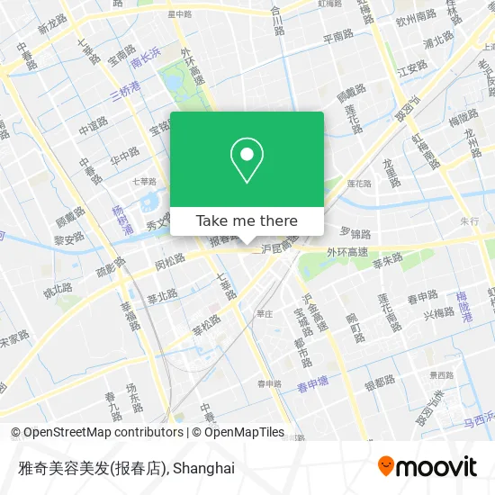 雅奇美容美发(报春店) map