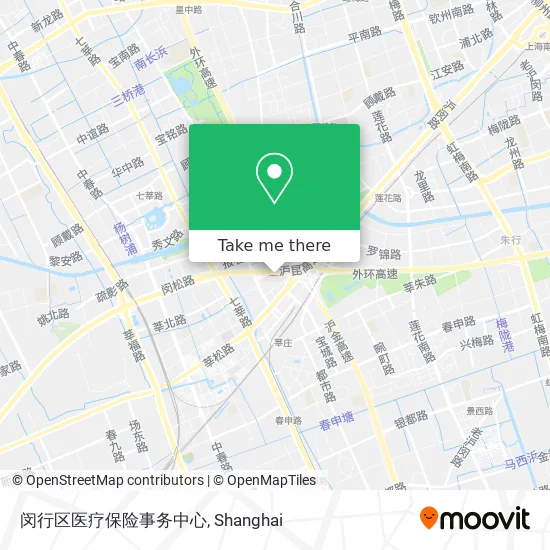 闵行区医疗保险事务中心 map