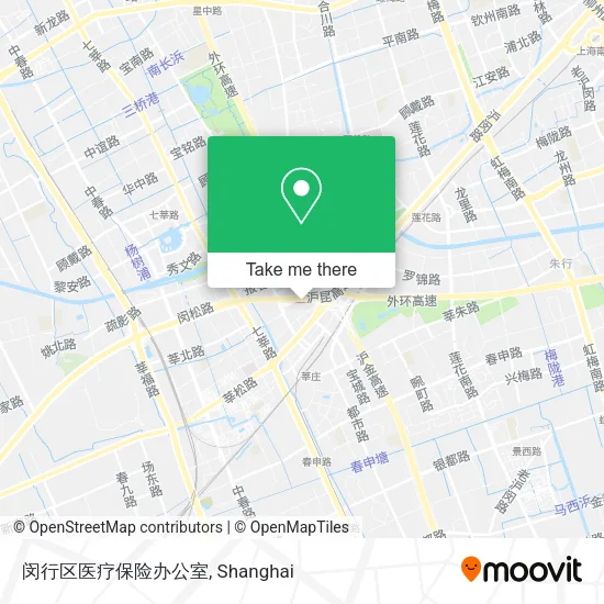 闵行区医疗保险办公室 map
