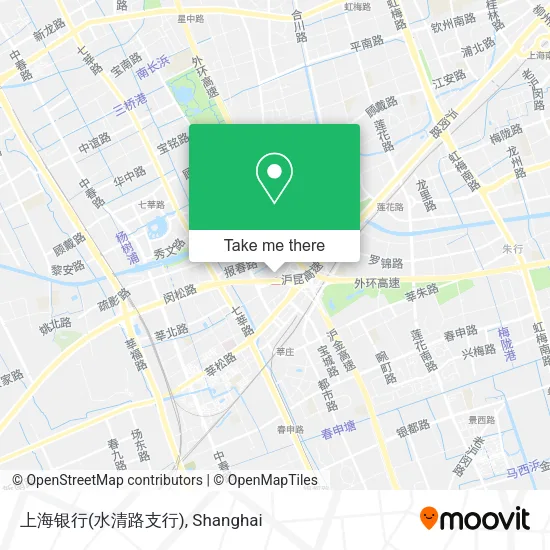 上海银行(水清路支行) map