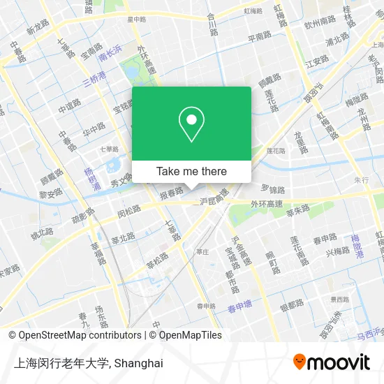 上海闵行老年大学 map