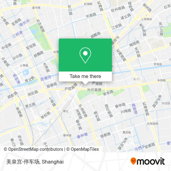 美泉宫-停车场 map