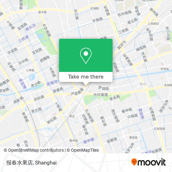 报春水果店 map