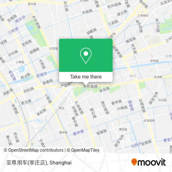至尊用车(莘庄店) map