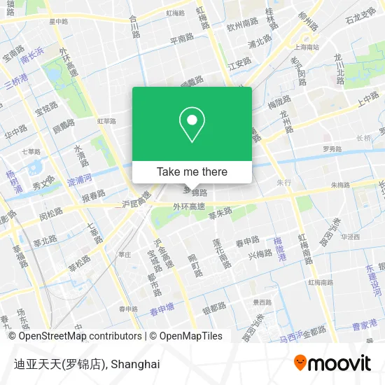 迪亚天天(罗锦店) map