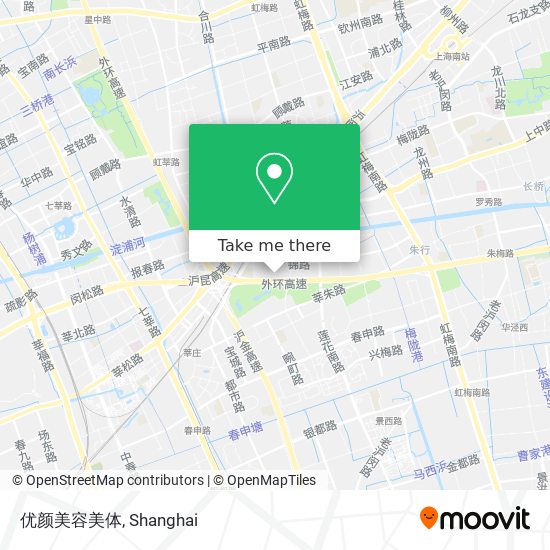 优颜美容美体 map