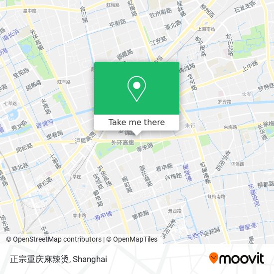 正宗重庆麻辣烫 map