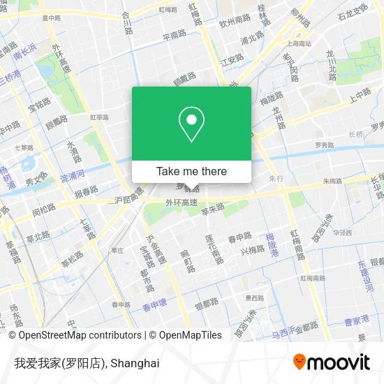 我爱我家(罗阳店) map