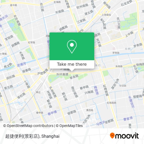 超捷便利(景彩店) map