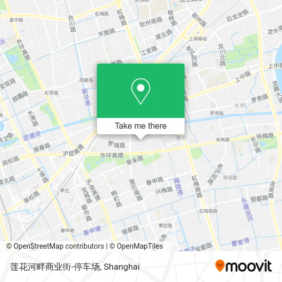 莲花河畔商业街-停车场 map
