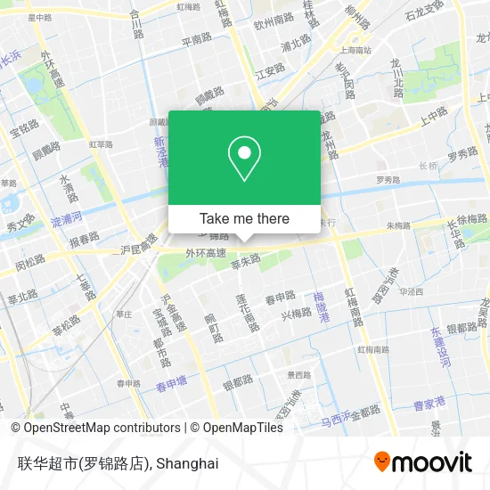 联华超市(罗锦路店) map
