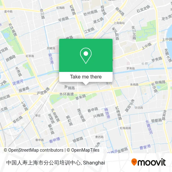 中国人寿上海市分公司培训中心 map