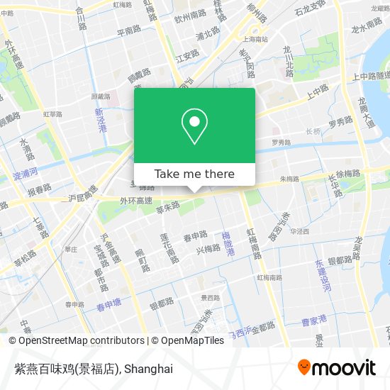 紫燕百味鸡(景福店) map