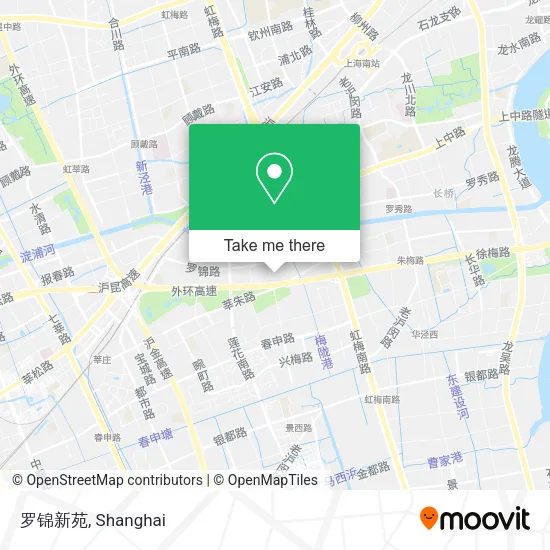 罗锦新苑 map