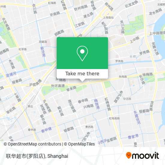 联华超市(罗阳店) map
