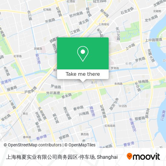 上海梅夏实业有限公司商务园区-停车场 map