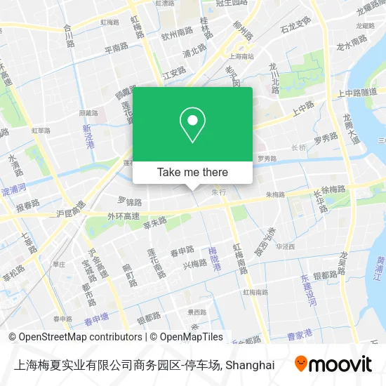 上海梅夏实业有限公司商务园区-停车场 map