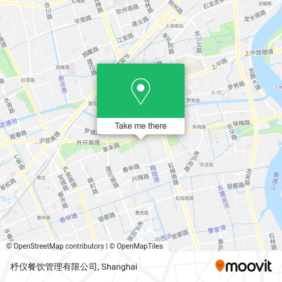 杼仪餐饮管理有限公司 map