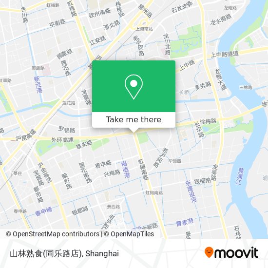 山林熟食(同乐路店) map