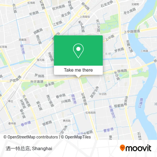 洒一特总店 map