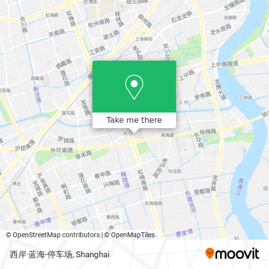 西岸·蓝海-停车场 map