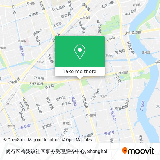 闵行区梅陇镇社区事务受理服务中心 map