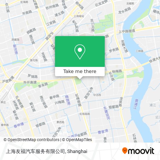 上海友福汽车服务有限公司 map