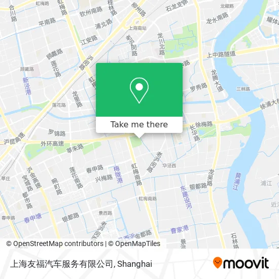 上海友福汽车服务有限公司 map