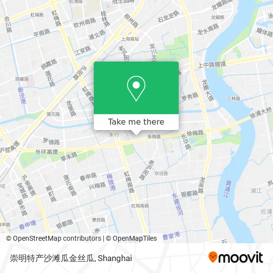 崇明特产沙滩瓜金丝瓜 map