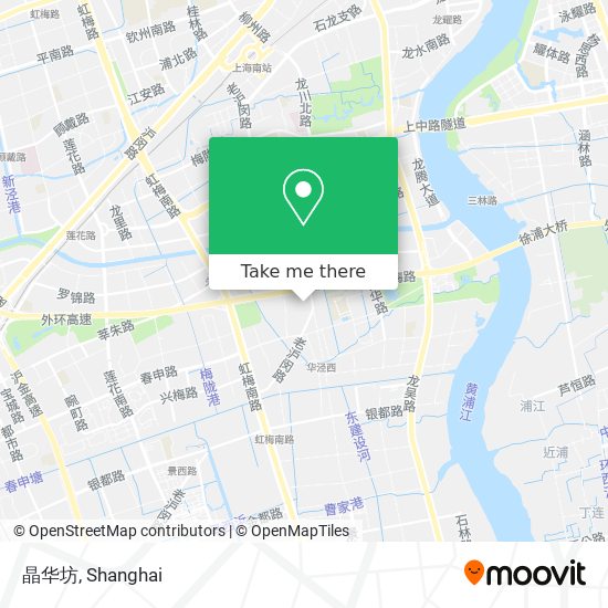 晶华坊 map