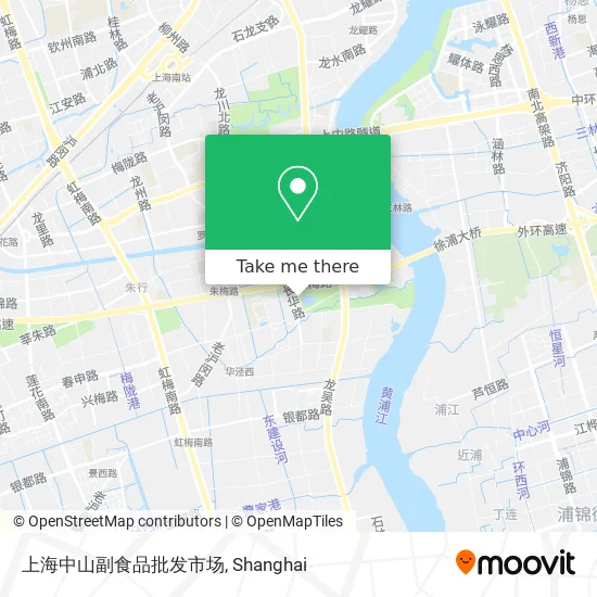 上海中山副食品批发市场 map